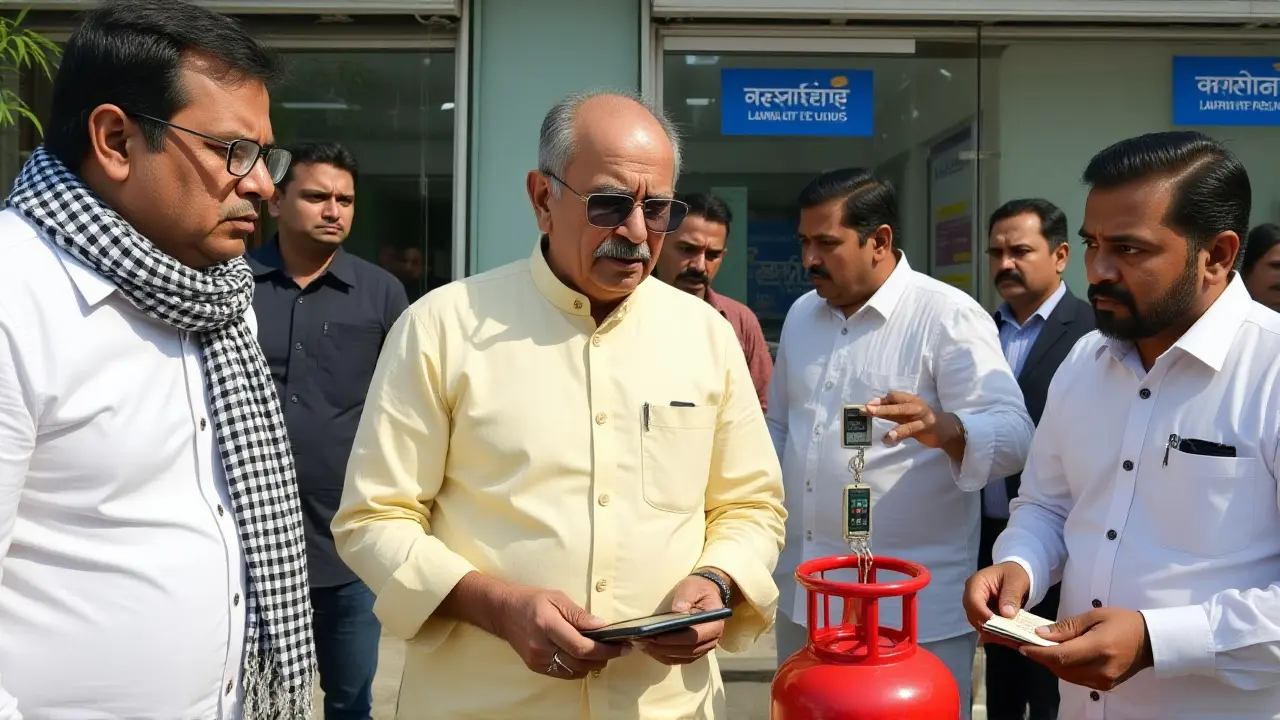 राजस्थान में गैस सिलेंडर में पानी मिलने का हुआ खुलासा